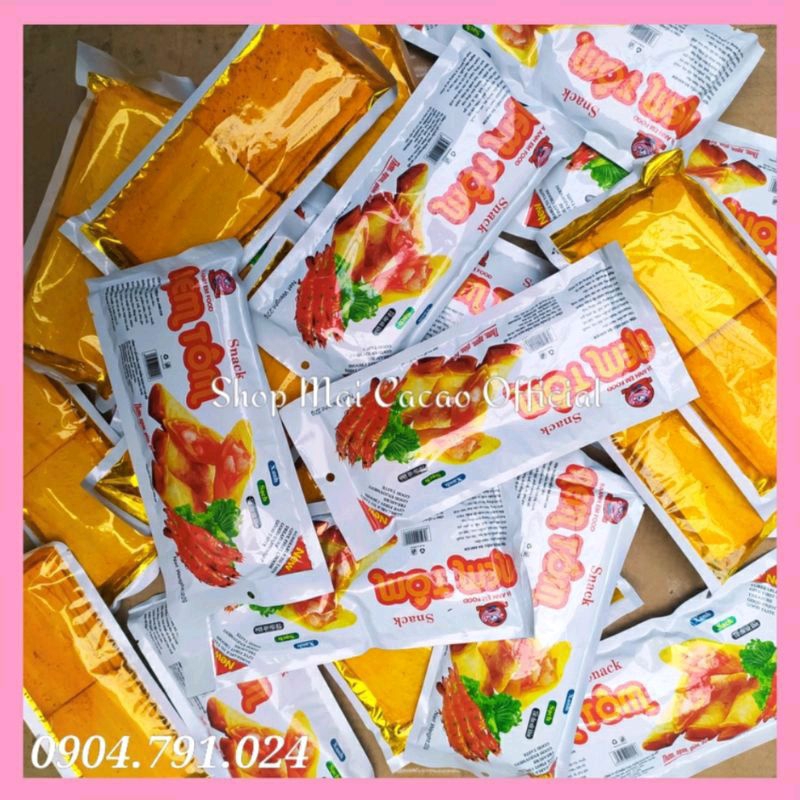 Gói snack nem tôm