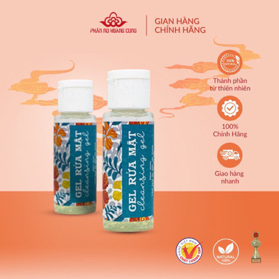 Mini Gel rửa mặt Phấn Nụ Hoàng Cung 20ml