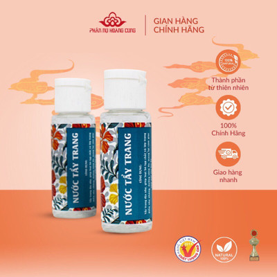 Mini Nước tẩy trang thiên nhiên Phấn Nụ Hoàng Cung 20ml