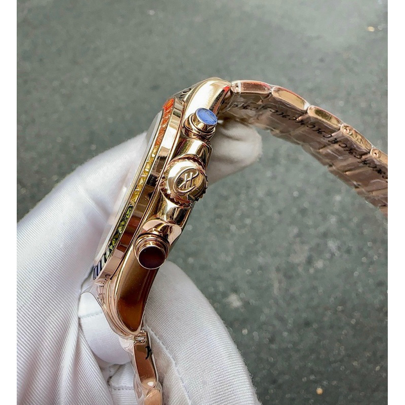 Đồng Hồ Nam Automatic hanboro Rainbow hbr8032, Dây Thép , Size 43mm