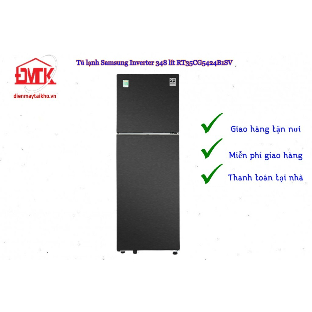 Tủ lạnh Samsung Inverter 348 lít RT35CG5424B1SV