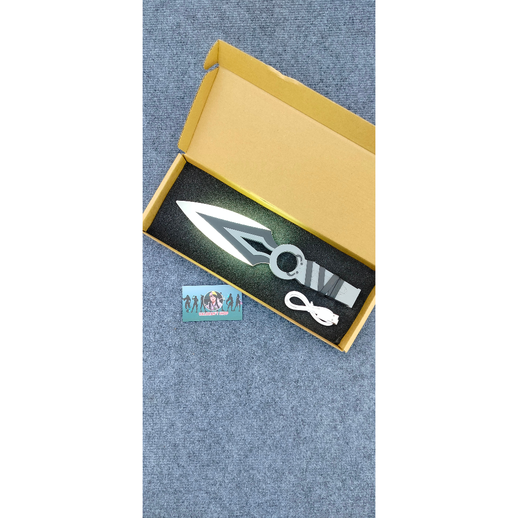 Jett ultimate Valorant, phiên bản 1:1 phát sáng, có cổng sạc