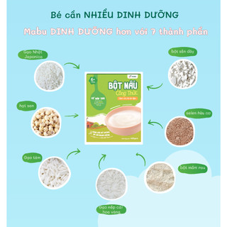 Bột ăn dặm Mabu 900g