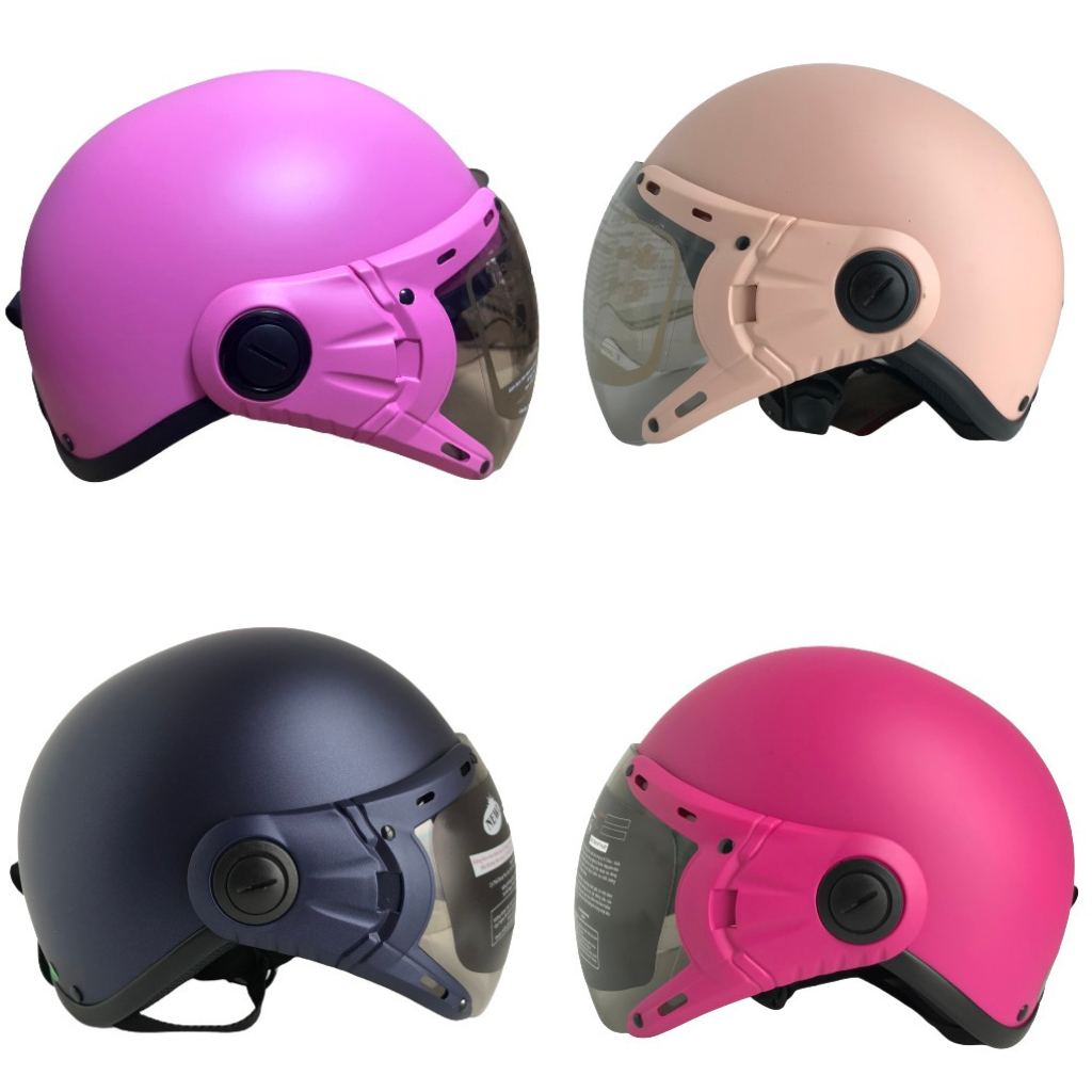 Mũ Bảo Hiểm Chính Hãng ASIA MT105K - Vòng đầu 57-59cm - Bảo Hành 12 Tháng