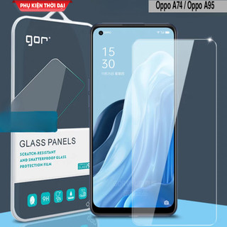 Cường lực Gor Oppo F9 / A7 / Oppo A57 / Oppo A98 5G / Oppo A74 / A95 / K12 5G trong suốt trơn mượt 9H / 2.5D