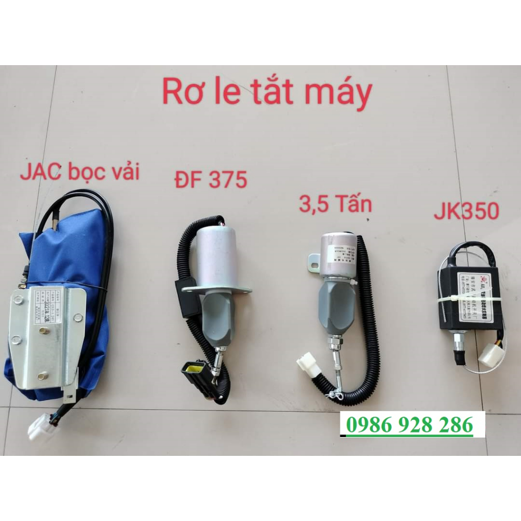 rơ le tắt máy. đen vuông-túi vải-tắt máy xúc-dongfeng