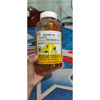 Tinh dầu hoa anh thảo nature 365 gamma linolenic acid evening primrose oil canada