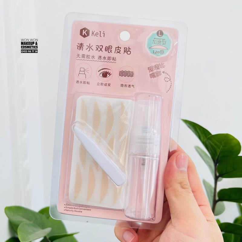 Dán kích mắt hai mí lưới XỊT NƯỚC ren tự dính vô hình thông thoáng chống nước