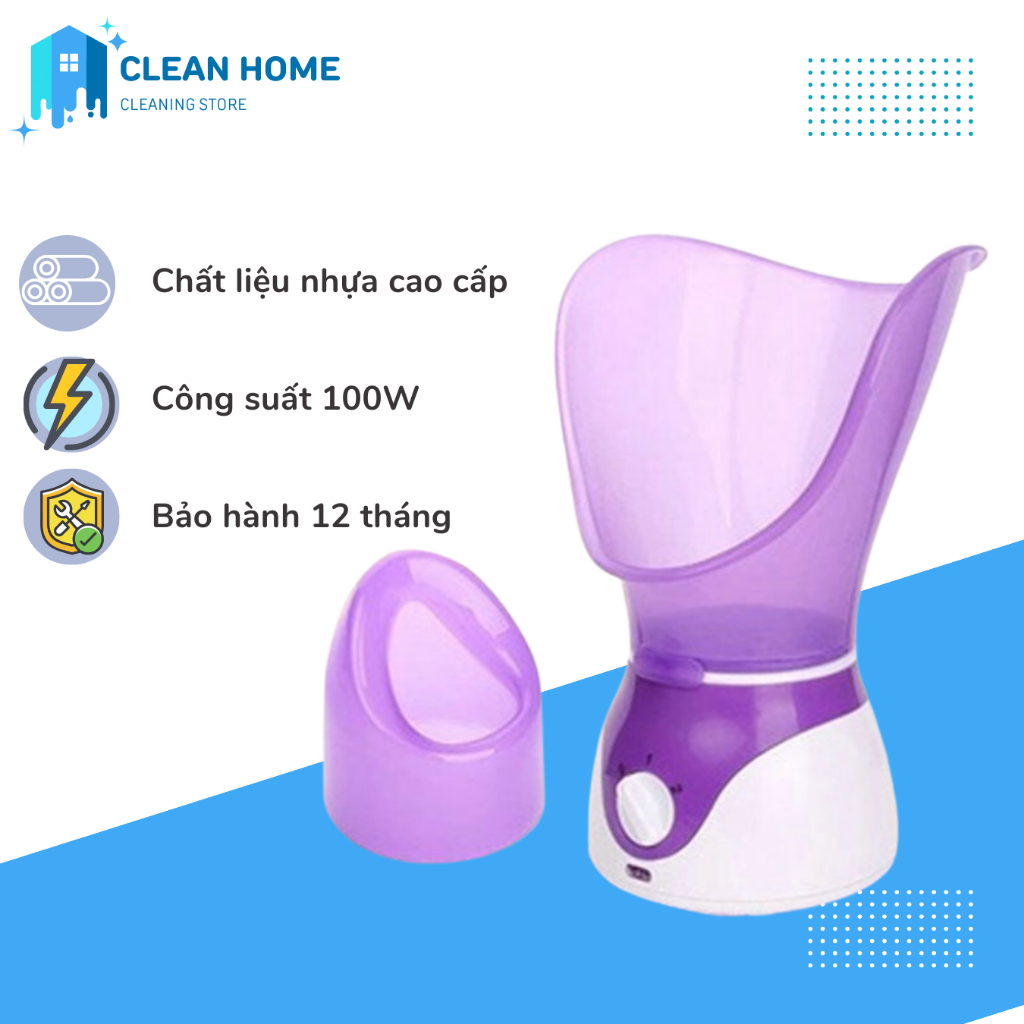 Máy Xông Mặt Thảo Dược, Hoa Quả Tươi Tự Động Chính Hãng, Xông Mũi Họng Hiệu Quả, Bảo Hành Lỗi 1 Đổi 1