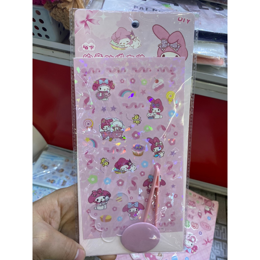 Sticker ku te nhiều mẫu