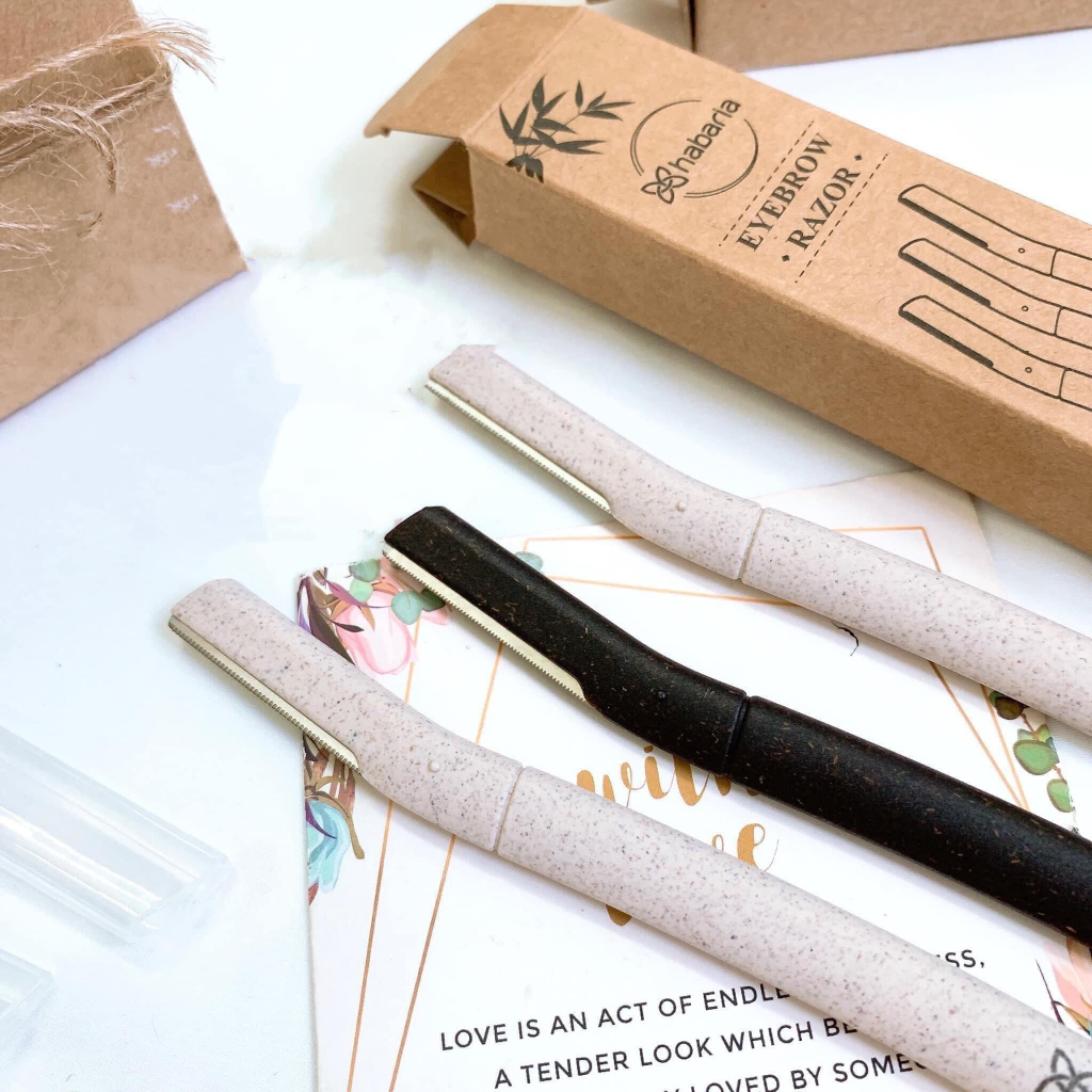 Set 3 cây dao cạo chân mày HABARIA