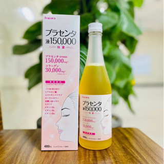 "Date 2025" Tinh chất uống dưỡng trắng da Fracora Placenta Nhật Bản - chai 480ml