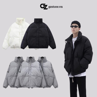 Áo khoác phao đôi nam nữ form rộng unisex hàn quốc cao cấp phao béo dày dặn chuẩn loại 1 GZAP01