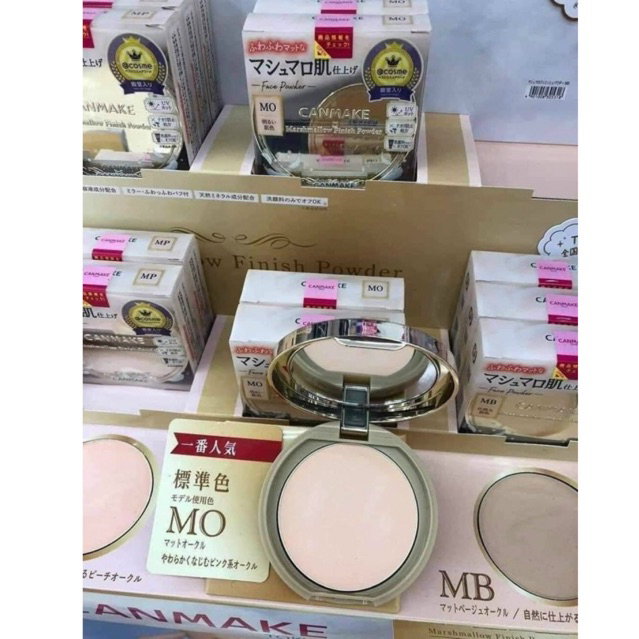 "Đủ màu" Phấn phủ Canmake Nhật Bản