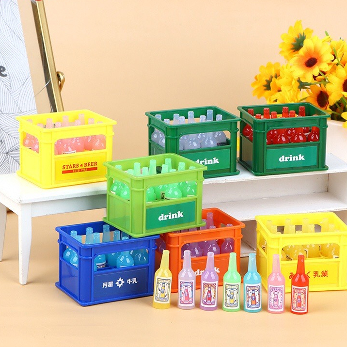 Mô Hình Thùng Bia Mini 1: 12 Dùng Để Trang Trí Nhà Búp Bê / Quán Bar