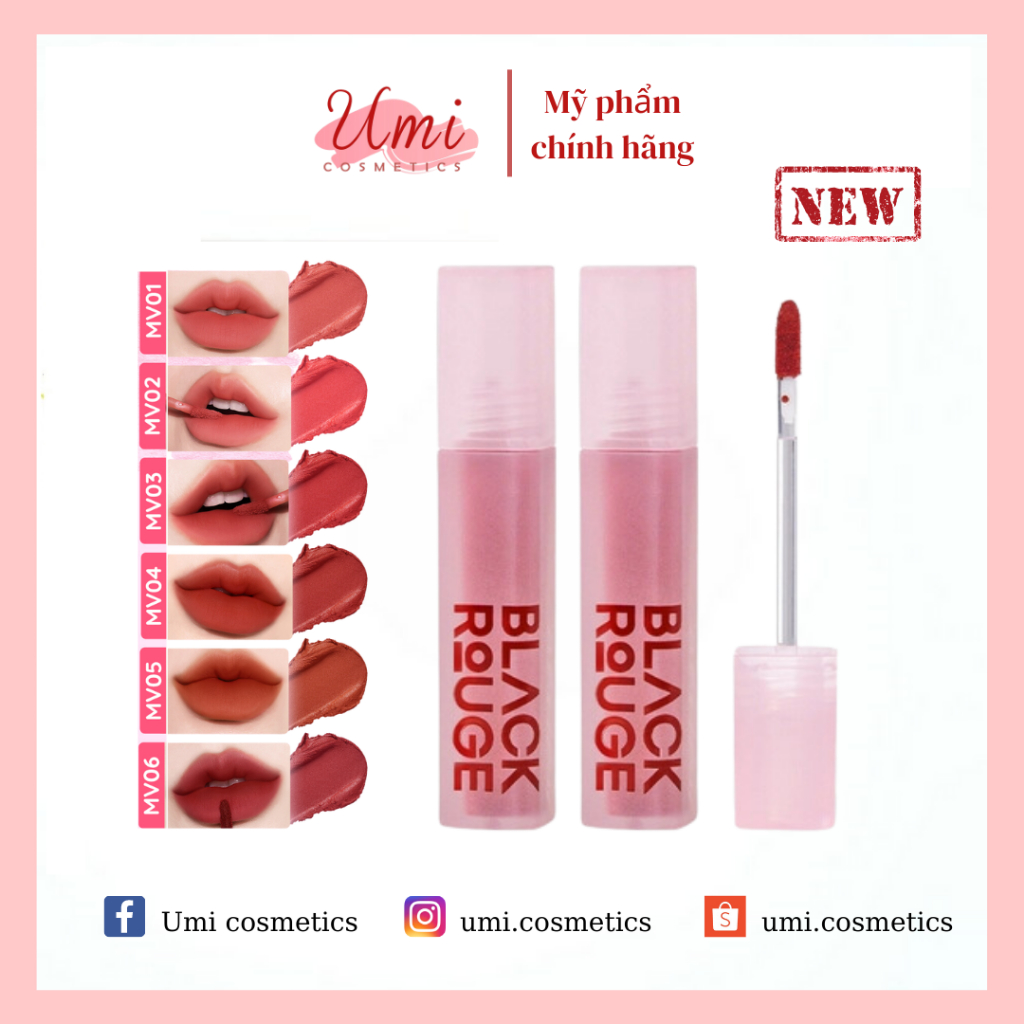 Son kem 𝘽𝙡𝙖𝙘𝙠𝙍𝙤𝙪𝙜𝙚 MV04-MV06 và CM05