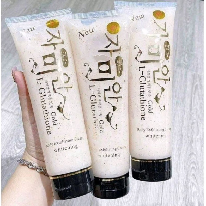 Kem tẩy tế bào chết làm trắng da Hàn quốc có hạt massage