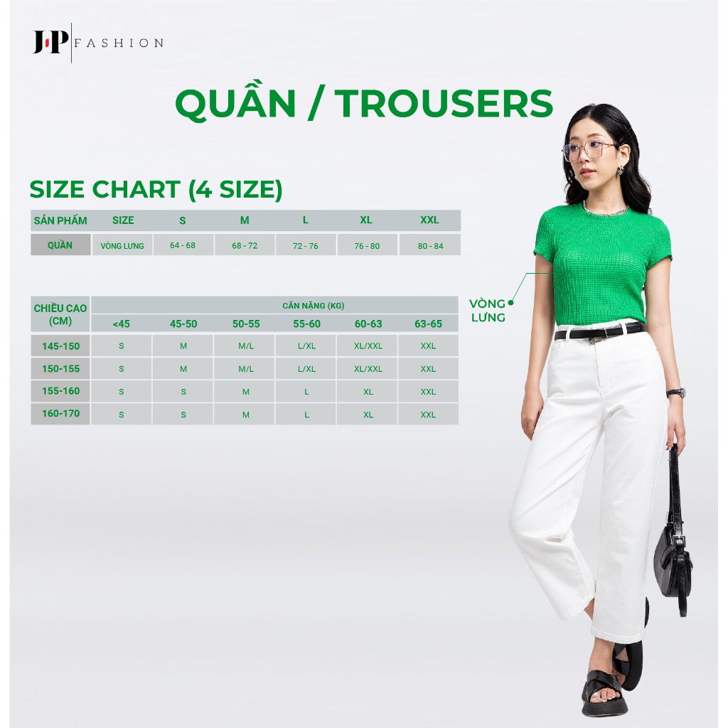 Quần công sở JP Fashion 19005986