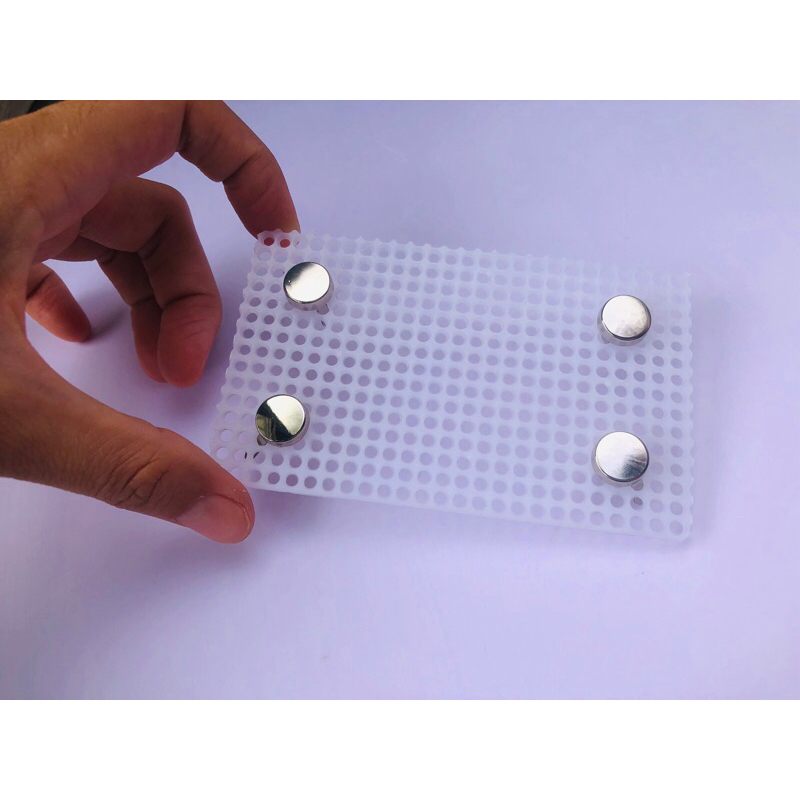 Chân đế túi xách dạng chân bẻ, màu vàng, màu bạc