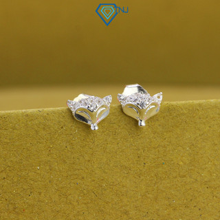  Khuyên tai hồ ly bạc nữ đính đá xinh xắn TNJ JEWELRY bông tai bạc 925 cá tính thời trang nữ BTN0227 - Trang Sức TNJ 