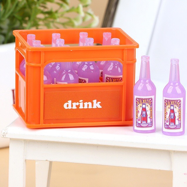 Mô Hình Thùng Bia Mini 1: 12 Dùng Để Trang Trí Nhà Búp Bê / Quán Bar