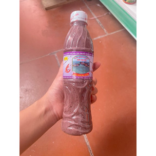 Mắm tôm ba làng - mắm tôm đặc biệt Sơn Thuyết chai 500g