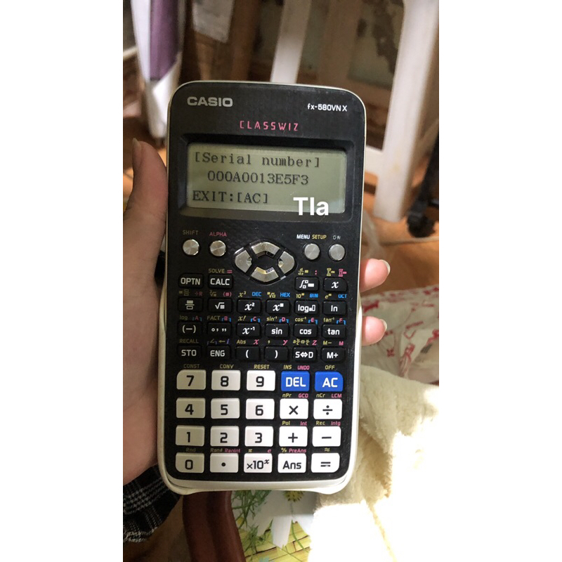 Máy tính casio fx-580 cam kết chính hãng 100%