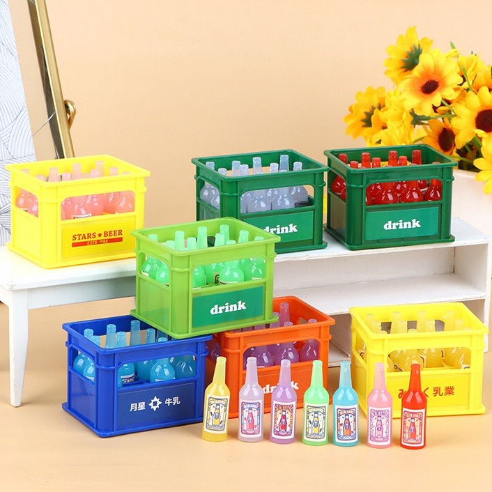 Mô Hình Thùng Bia Mini 1: 12 Dùng Để Trang Trí Nhà Búp Bê / Quán Bar