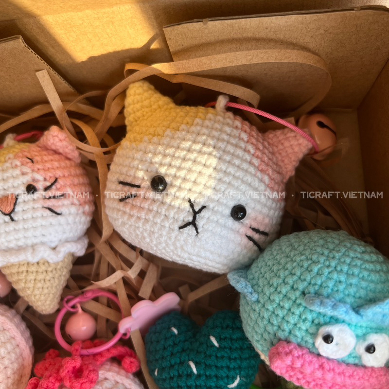 LEN BABY YARN LOẠI 1 CHÍNH HÃNG móc thú bông bảng màu đa dạng