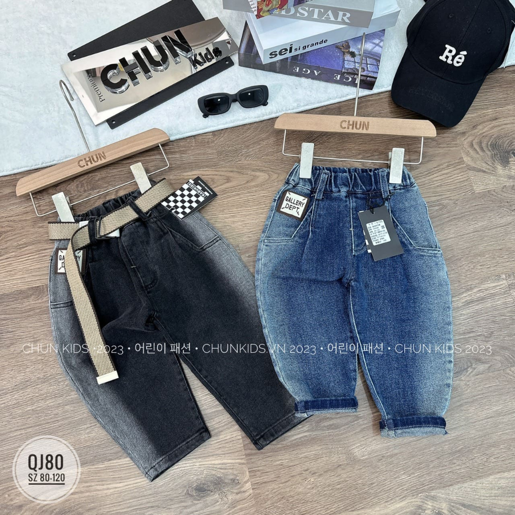 QJ80 - QUẦN jean lý lỳ ly GALLERY DEPT - 8936 cho Bé