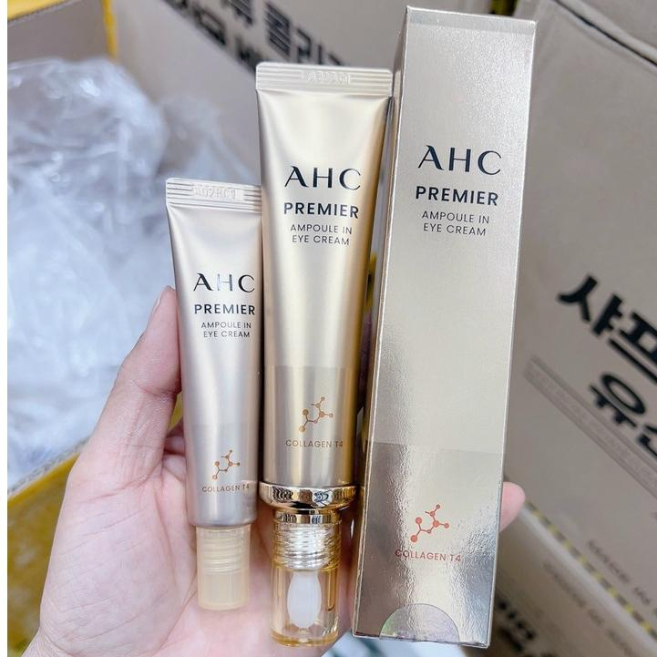 [Mẫu Mới 2023] Kem Mắt AHC Premier Ampoule In Eye Cream Collagen T4 - Vàng 12ml / 40ml