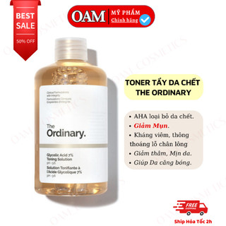 Toner The Ordinary Toner tẩy da chết glycolic acid 7% 240ml Toning Solution "OAM"