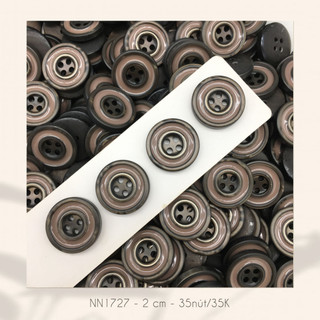 Set 35 nút áo nn1727, size 2cm