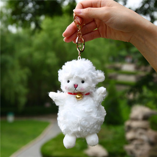 Móc Khóa gấu bông cừu dễ thương, Móc Khóa, móc treo Balo túi xách phong cách Hàn Quốc