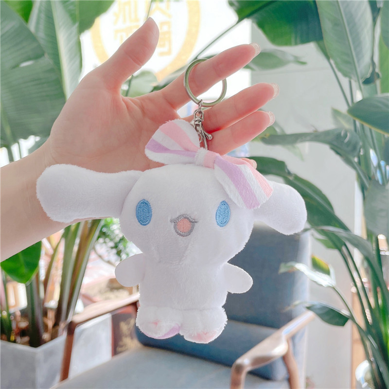 Móc khóa gấu cute màu xanh hồng,móc treo balo túi xách phong cách trẻ trung Hàn Quốc