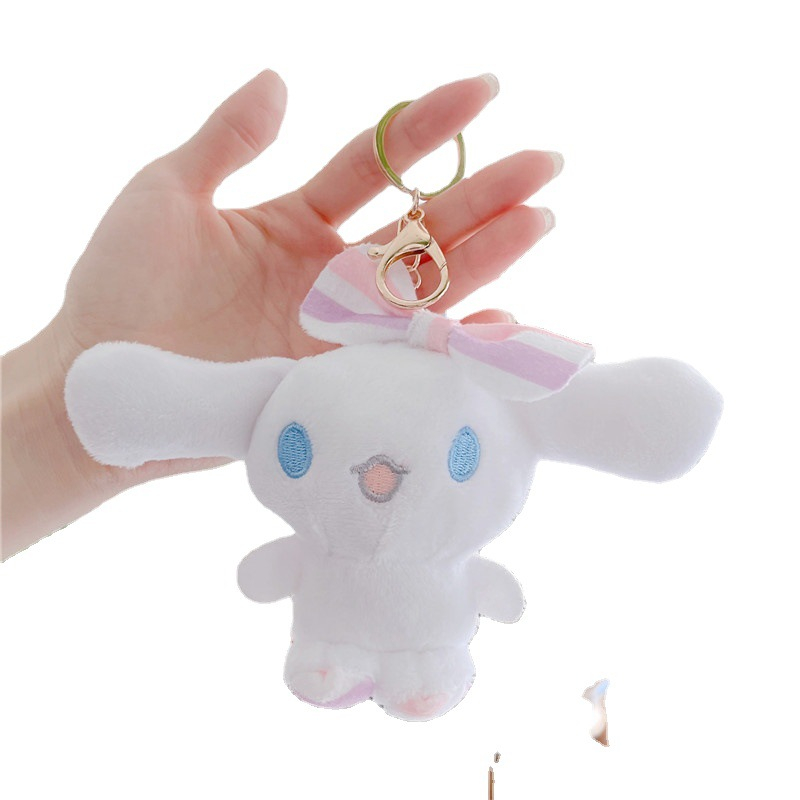 Móc khóa gấu cute màu xanh hồng,móc treo balo túi xách phong cách trẻ trung Hàn Quốc