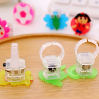 Combo Nhẫn phát sáng Đèn Led trong bóng tối nhiều màu cho bé