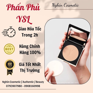 [CHÍNH HÃNG] Phấn phủ nén YSL All Hours Setting Powder Poudre 8.5g