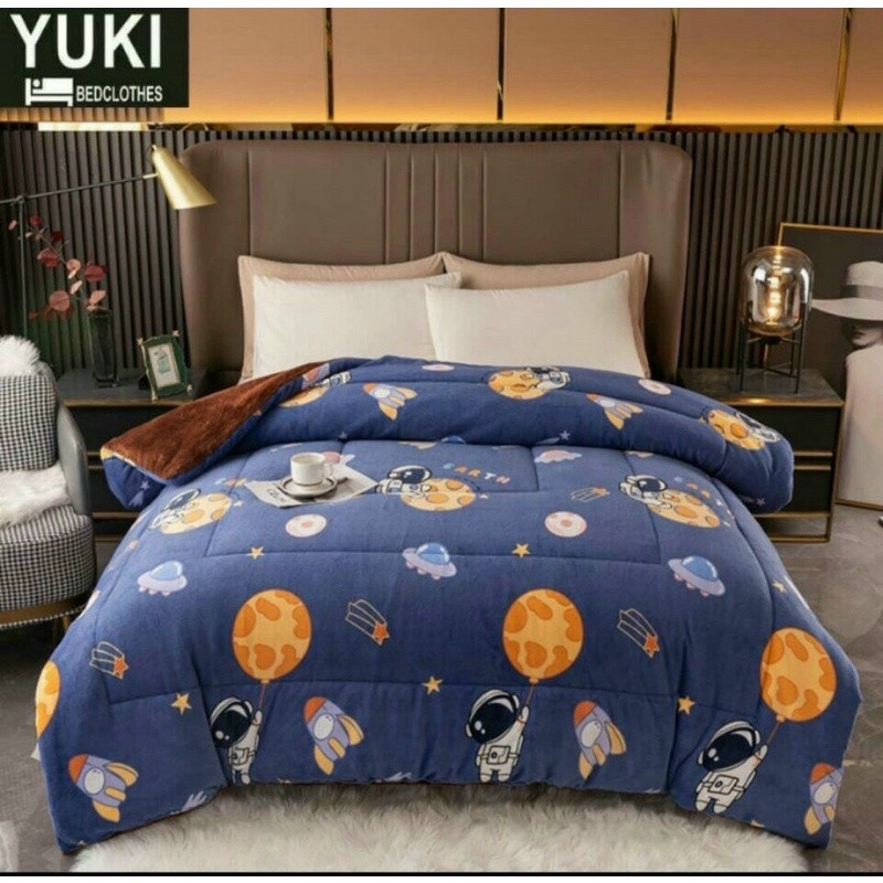 Chăn Lông Thỏ YUKI Siêu Ấm  Mền YUKI Dày Mịn rất nhiều mẫu cho khách hàng có nhiều lựa chọn