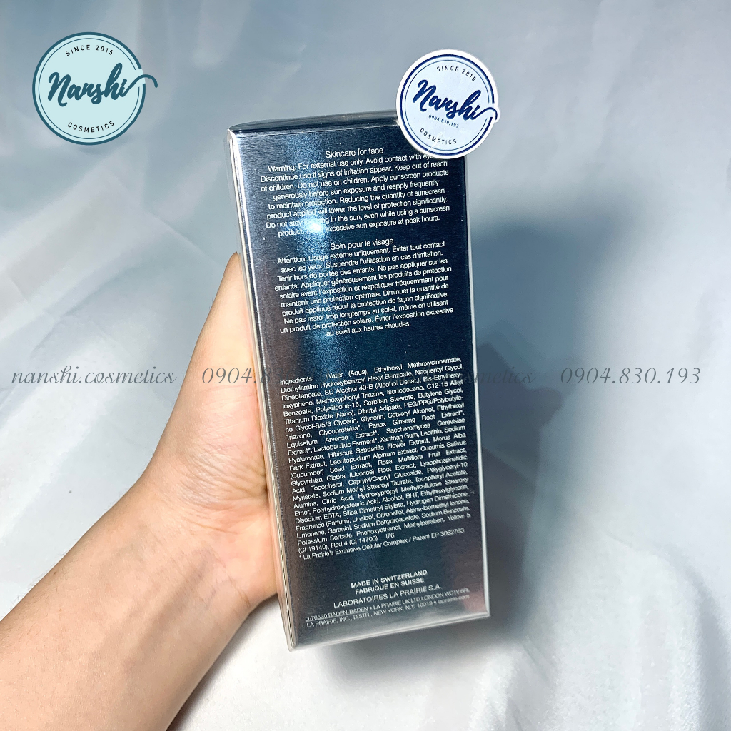 Kem Chống Nắng La Prairie Cellular Swiss UV Protection Veil SPF 50 PA++++ 50ml