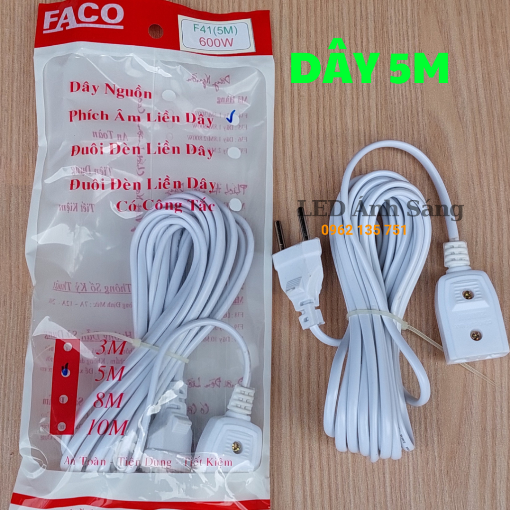 PHÍCH ÂM LIỀN DÂY 5m - 8m - 10m