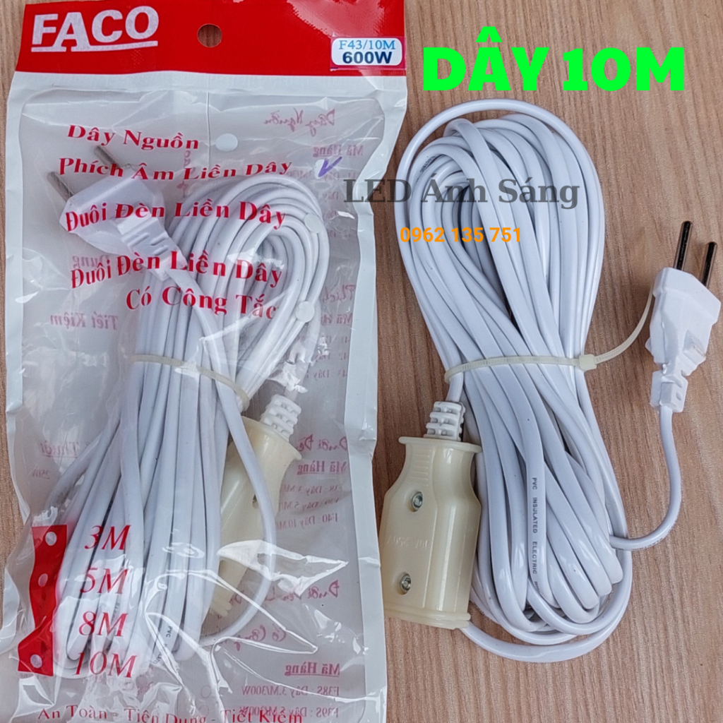 PHÍCH ÂM LIỀN DÂY 5m - 8m - 10m