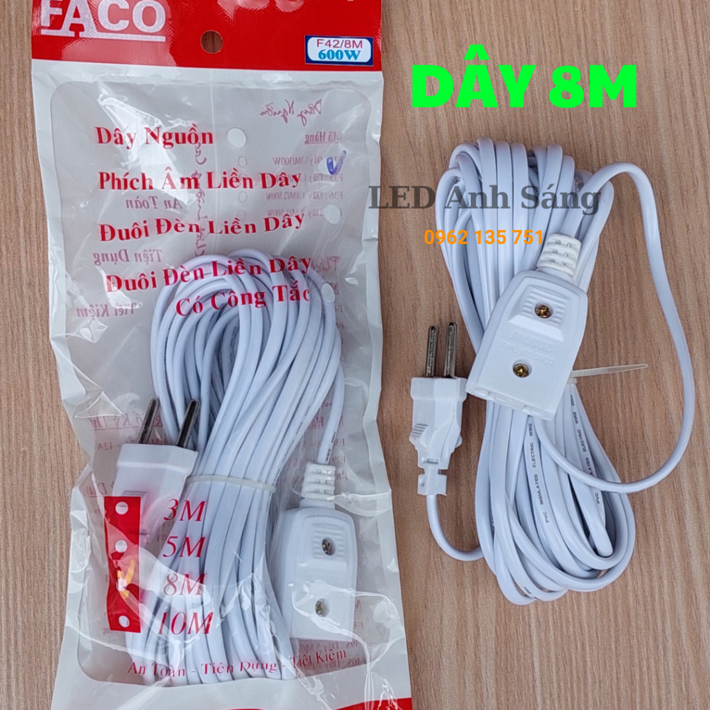 PHÍCH ÂM LIỀN DÂY 5m - 8m - 10m
