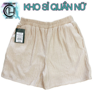 Quần đui short thun mặc nhà vải thun xốp dầy dặn loại 1 thoải mái