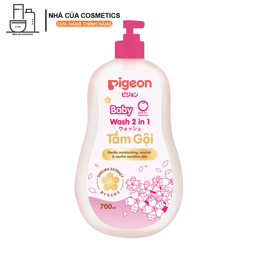 Tắm Gội Dịu Nhẹ Pigeon 700ml các loại