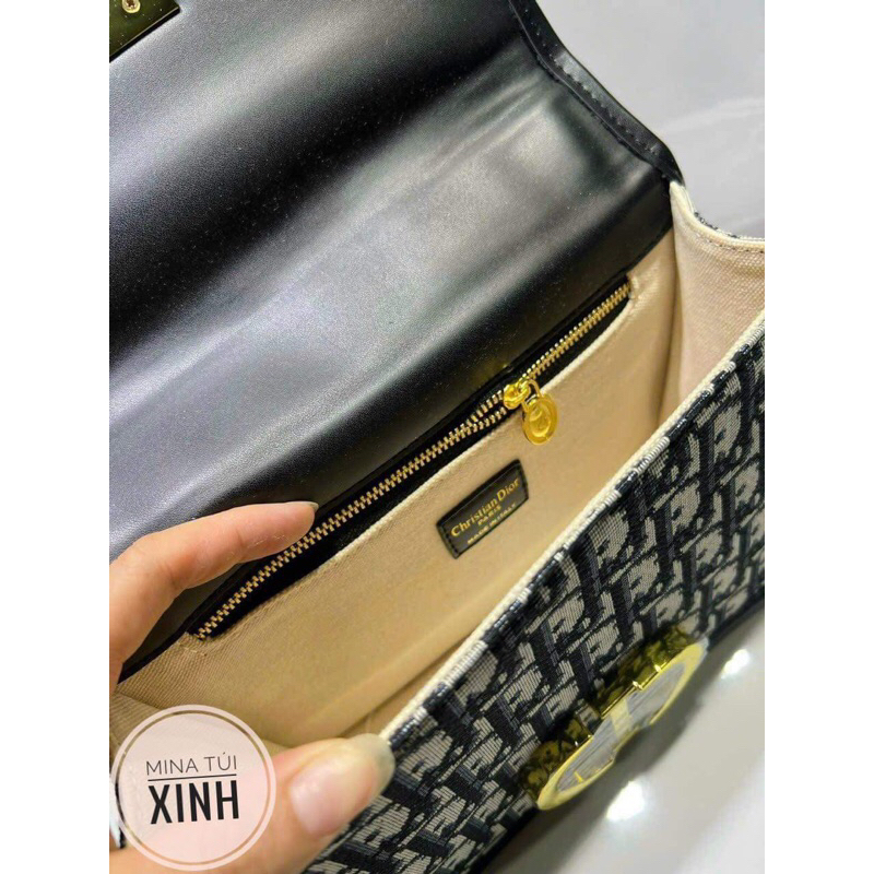 Túi Xách nam nữ Đeo Chéo Đeo Vai, Túi Sách Chữ CD Kèm Hộp Sang Chảnh Phong Cách Thời Trang Hàn Quốc