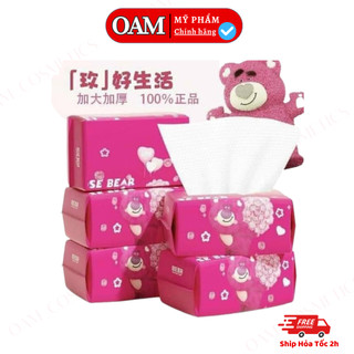 Khăn Lau Mặt Dùng 1 Lần Mocco Nội địa trung, siêu dai , mềm , mịn , kháng khuẩn thấm hút tốt " OAM "