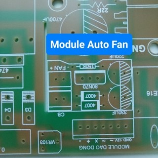 PCB mạch 10 fet kèm dao động