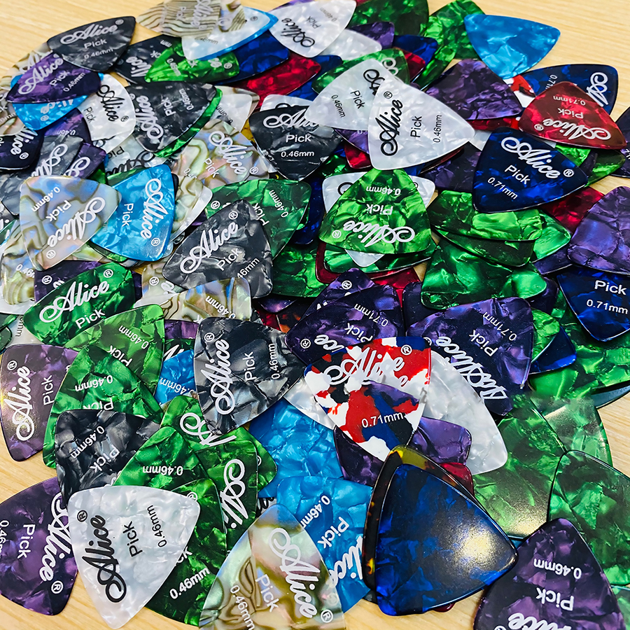 Túi Da Đựng Móng Gảy Đàn - Túi Đựng Móng Kiếu Móc Khóa