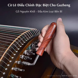 Trục lên dây cổ tranh guzheng - cờ lê - búa chỉnh tông dây đàn